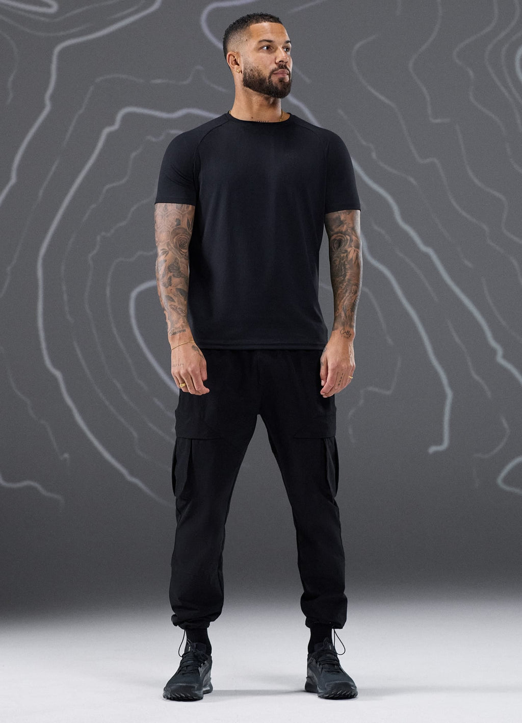Gym King Rebellion Strike Tee - Black