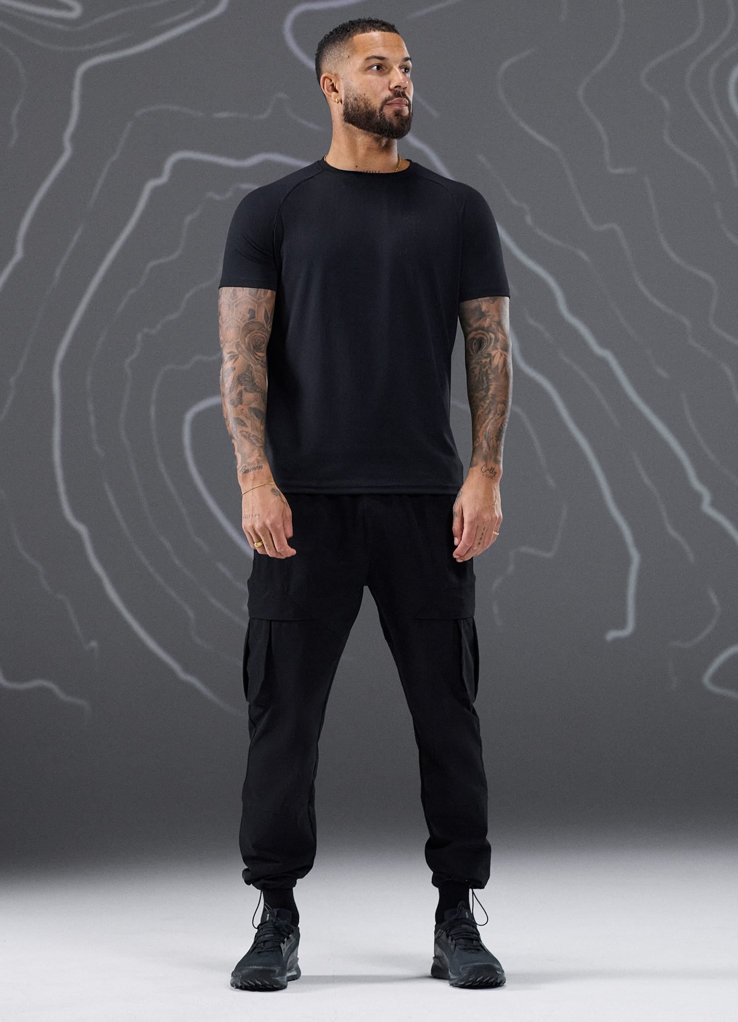 Gym King Rebellion Strike Tee - Black