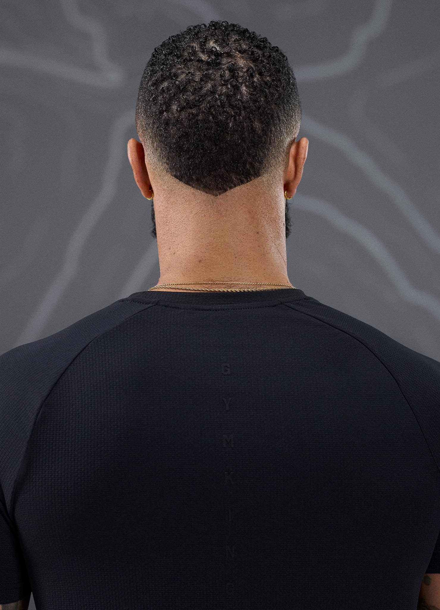 Gym King Rebellion Strike Tee - Black