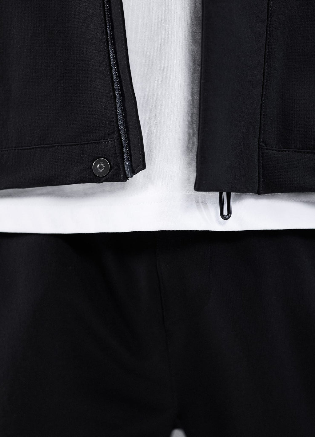 Gym King Rebellion Darkside Full Zip Track Top - Black