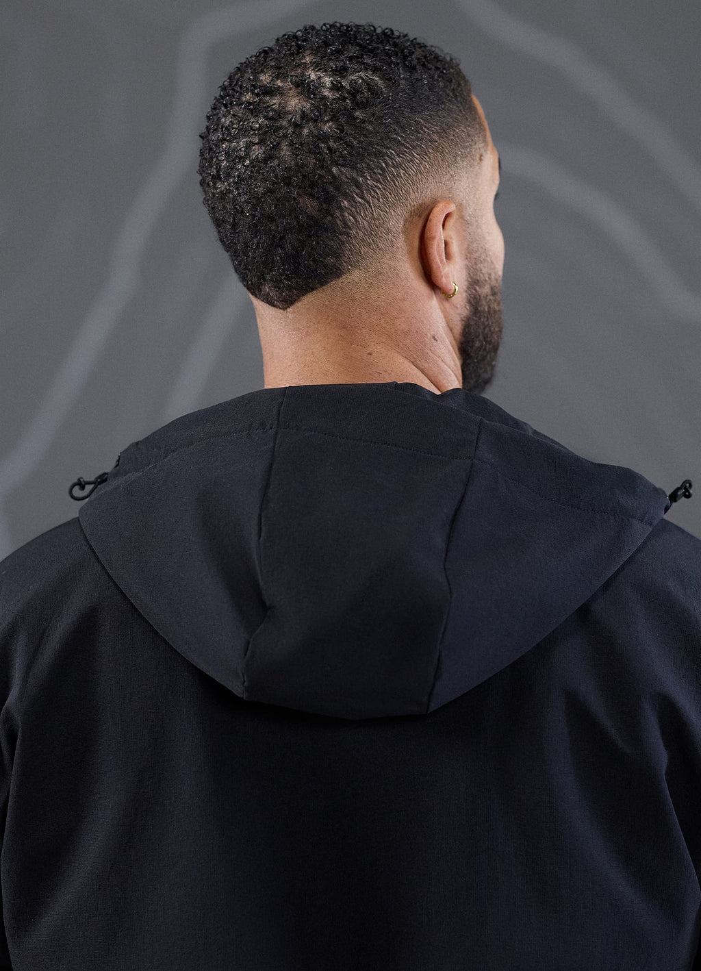 Gym King Rebellion Darkside Full Zip Track Top - Black