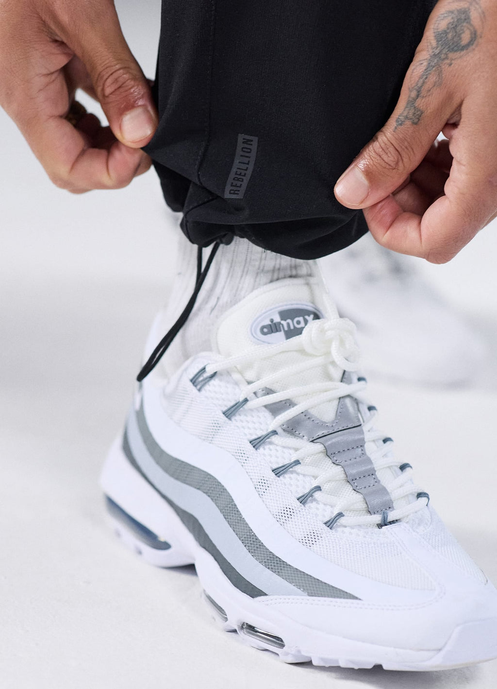 Gym King Rebellion Covert Cargo Utility Pant - Black