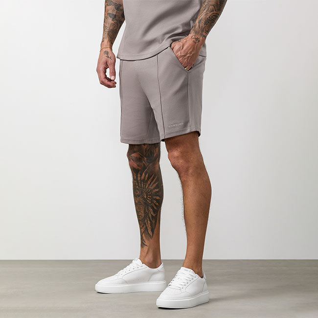 Gym King Portals Texture Short - Clay Grey