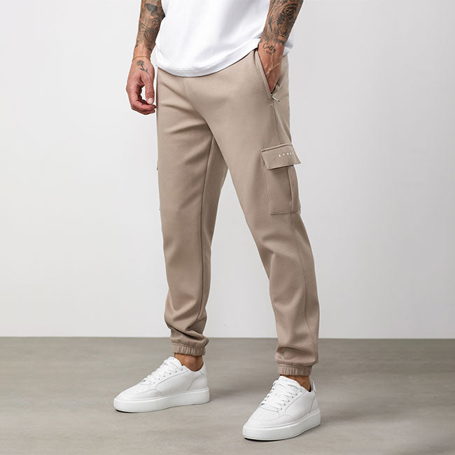 Gym King Linear Travel Cargo Jogger - Claydust
