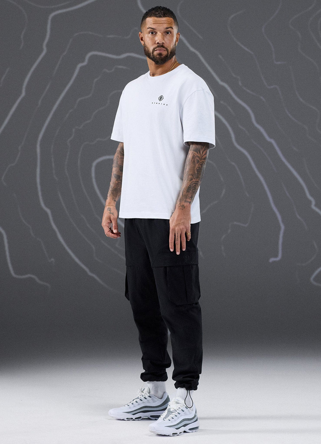 Gym King Rebellion Oblivion Jersey Tee - White