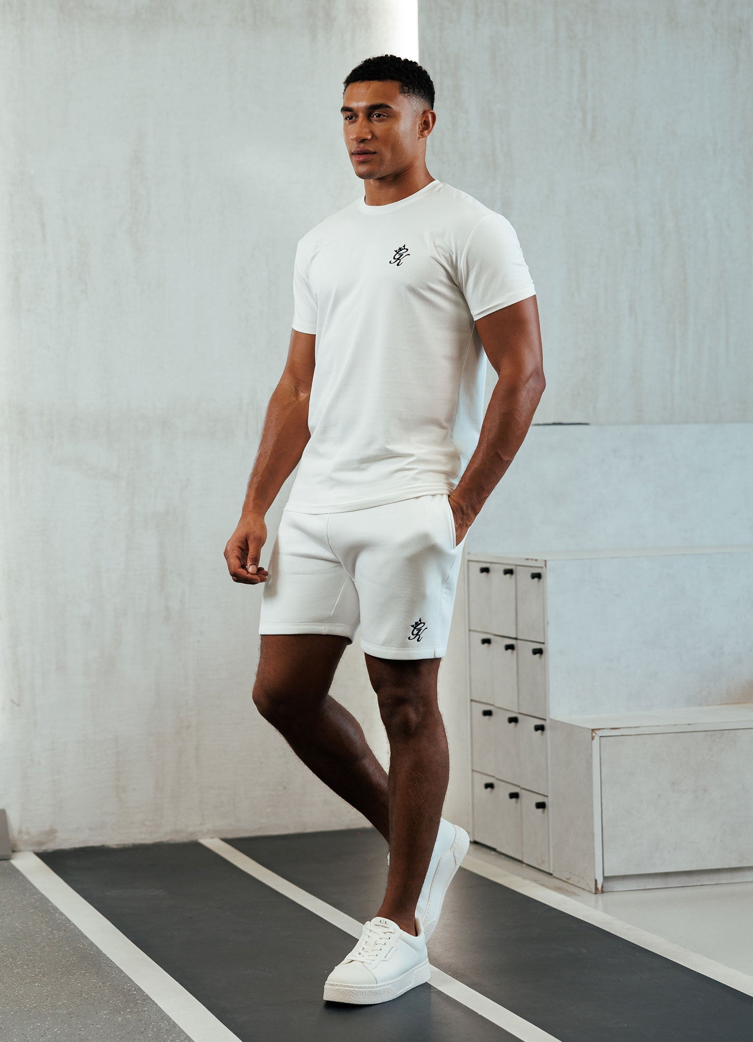 Gym King Fundamental Fleece Short - Cream