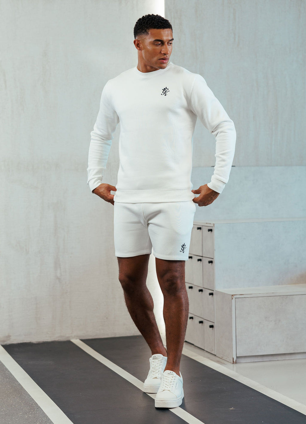 Gym King Fundamental Fleece Short - Cream