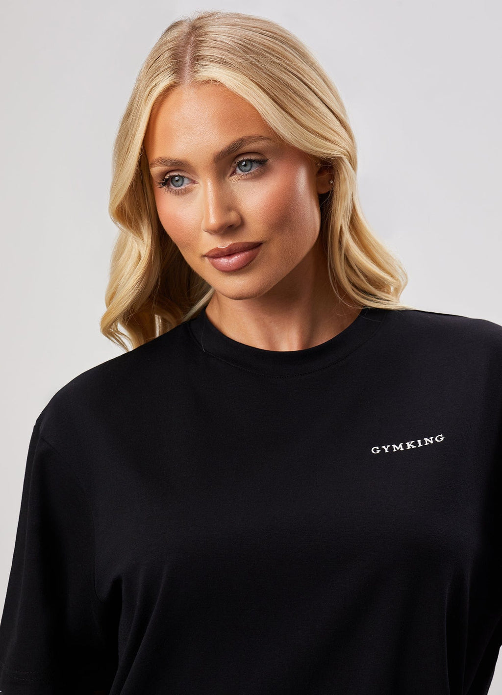 Gym King Boyfriend Tee - Black