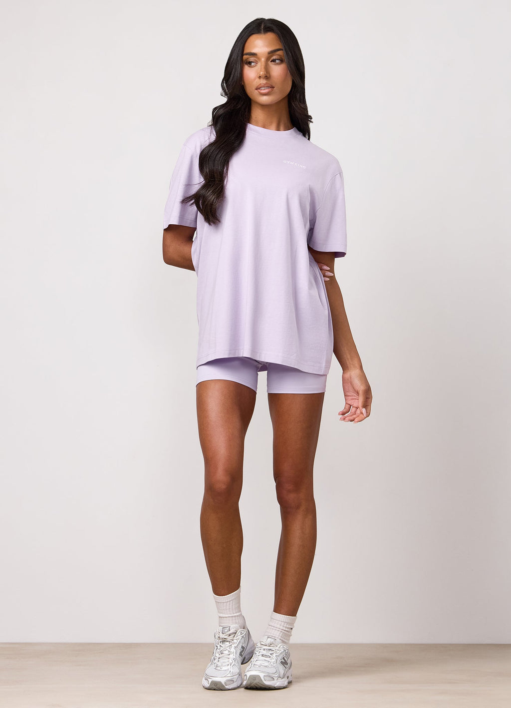 Gym King 365 Boyfriend Tee - Hyacinth