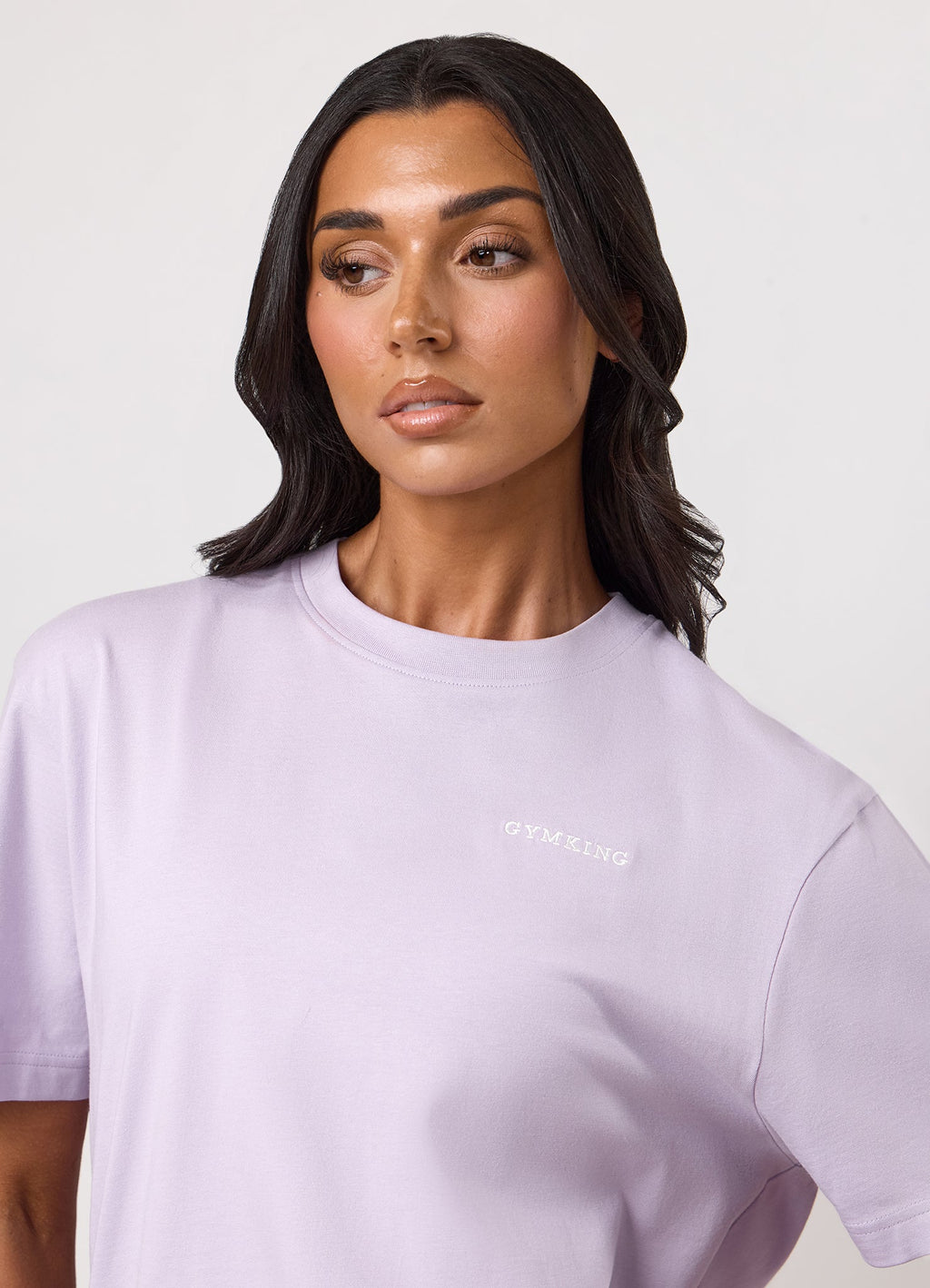 Gym King 365 Boyfriend Tee - Hyacinth
