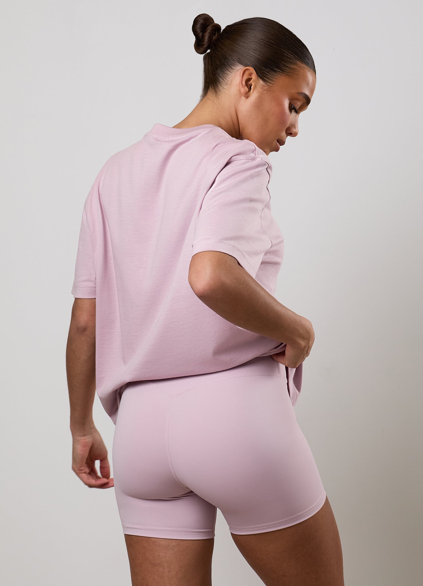 Gym King 365 Boyfriend Tee - Muted Mauve