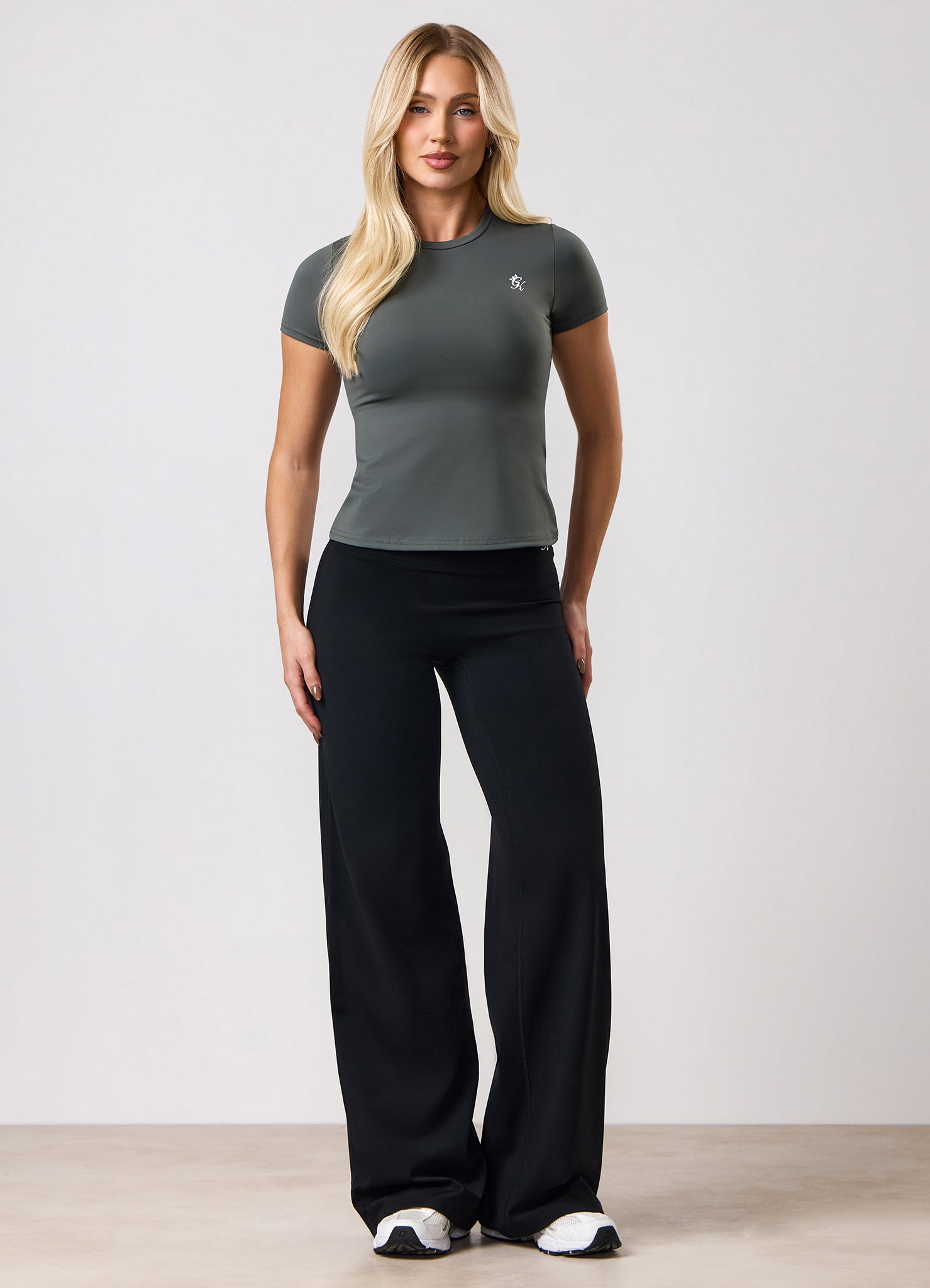 Gym King 365 Straight Leg Yoga Pant Regular - Black