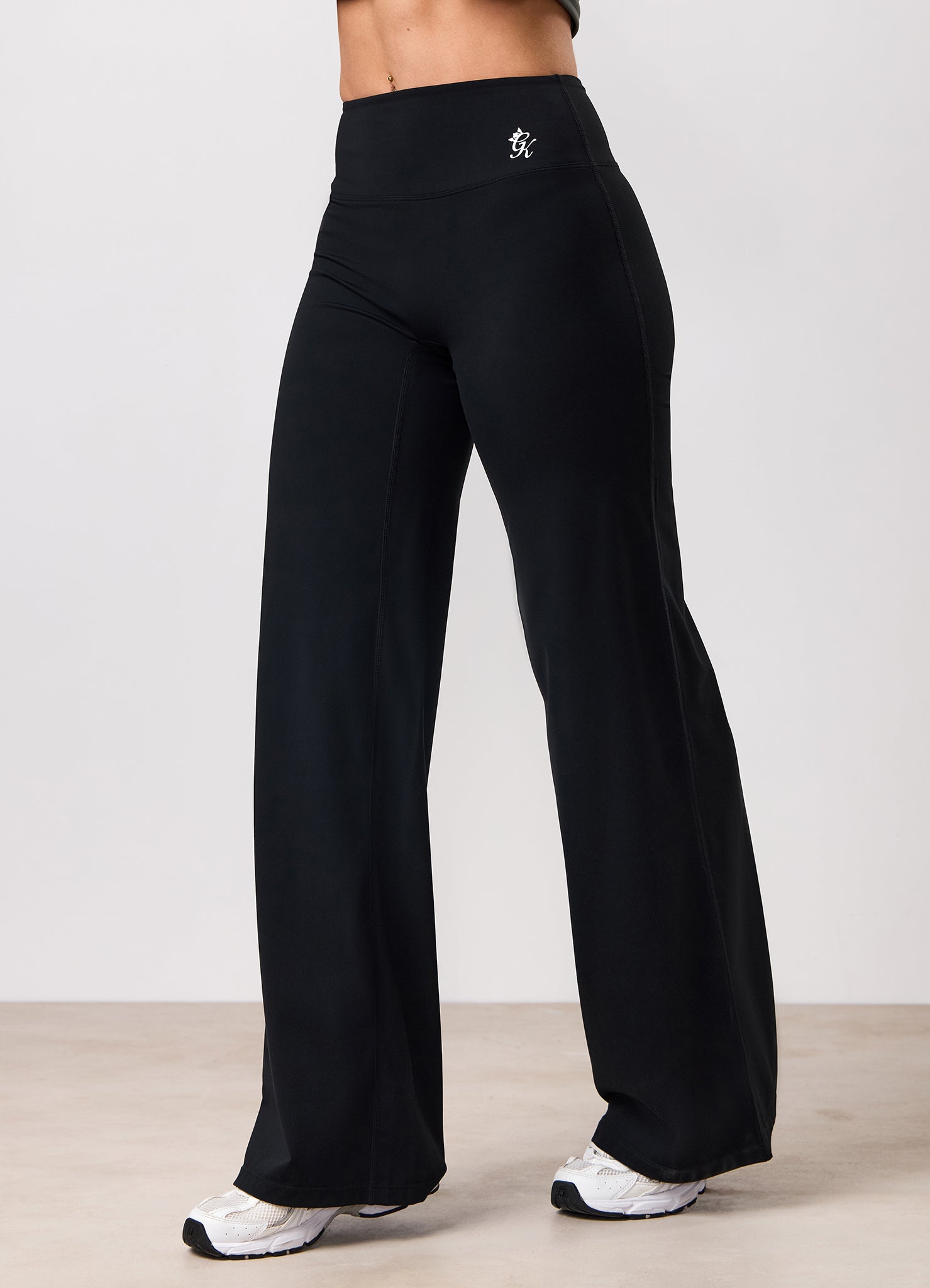 Gym King 365 Straight Leg Yoga Pant Regular - Black