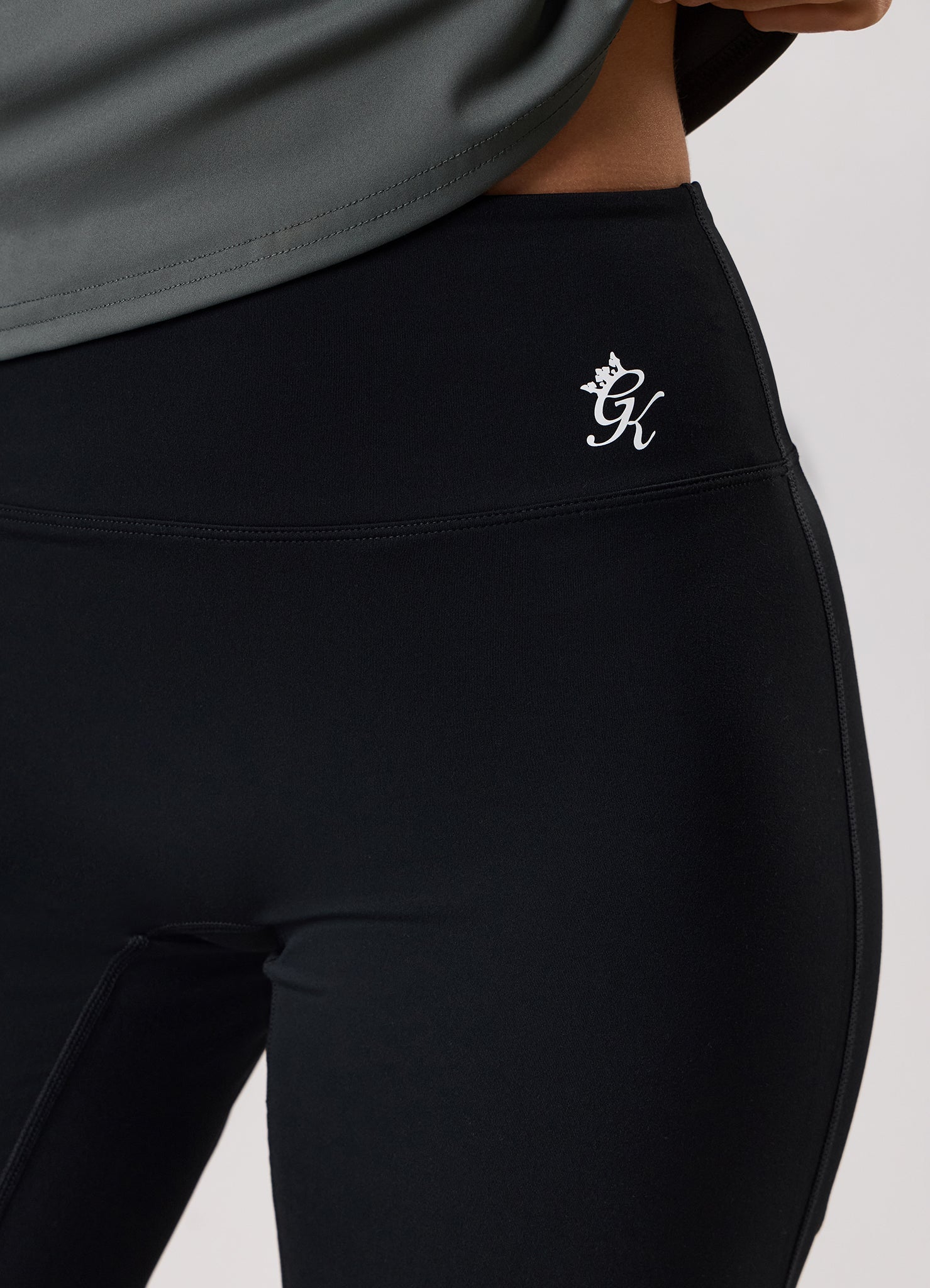 Gym King 365 Straight Leg Yoga Pant Regular - Black