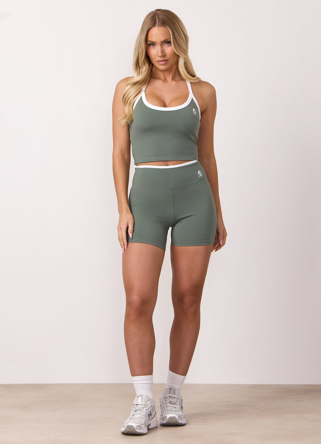 Gym King 365 Contrast 5" Short - Fern