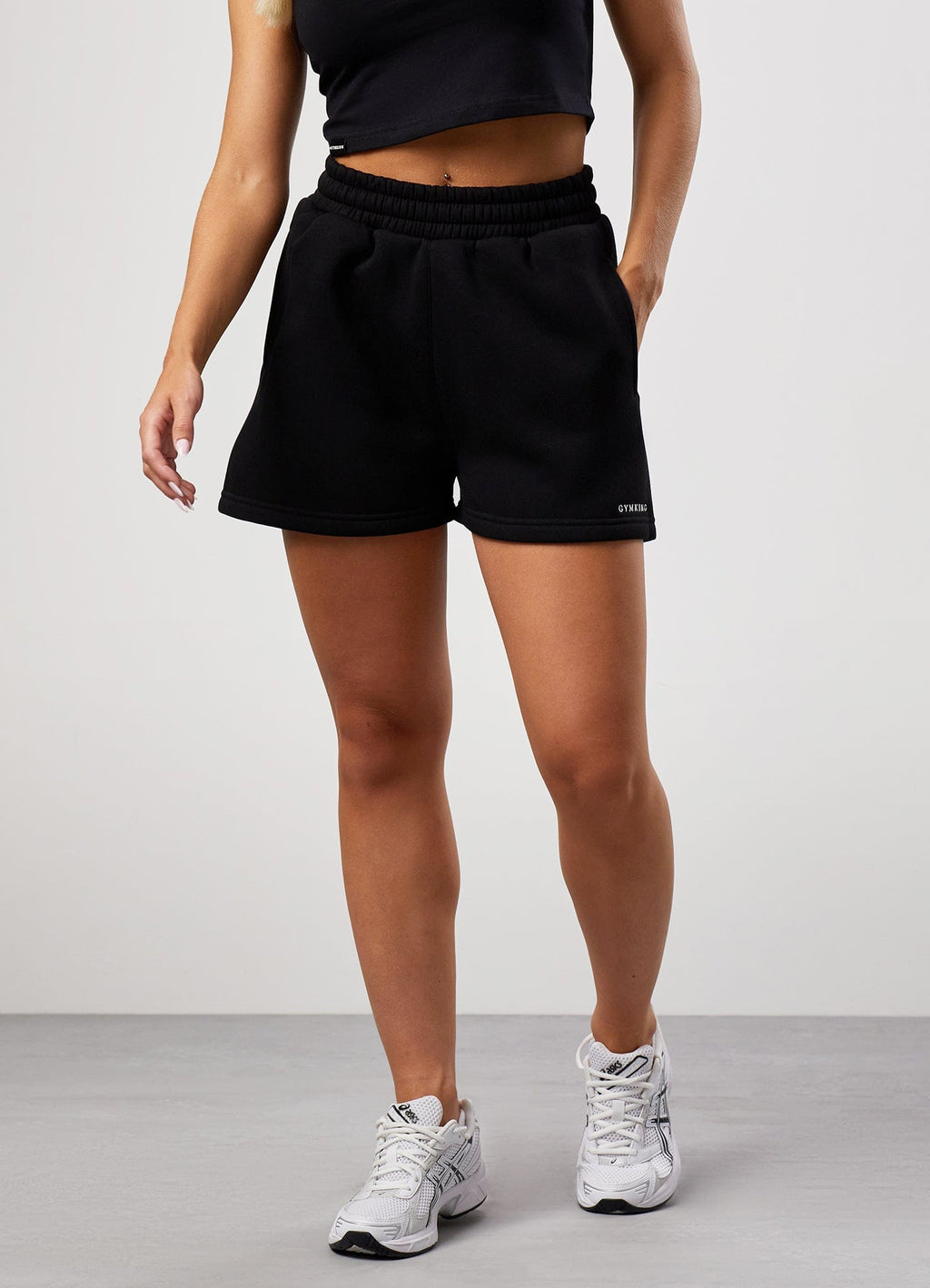 Gym King 365 Relaxed Fit Fleece Short - Black