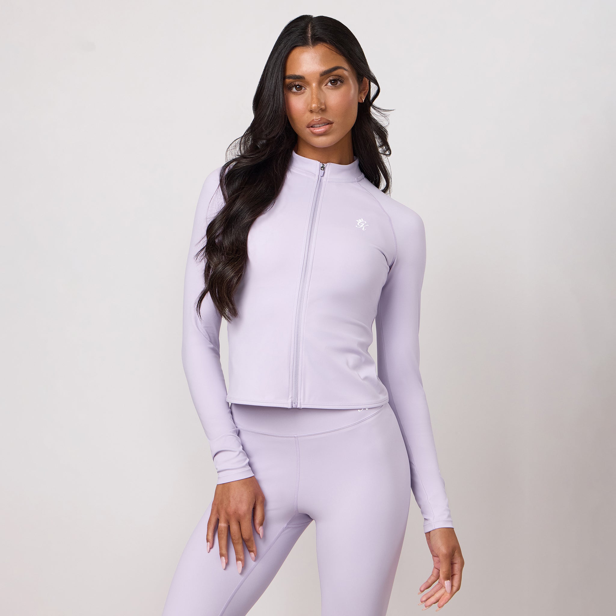Gym King 365 Full Zip Funnel - Hyacinth