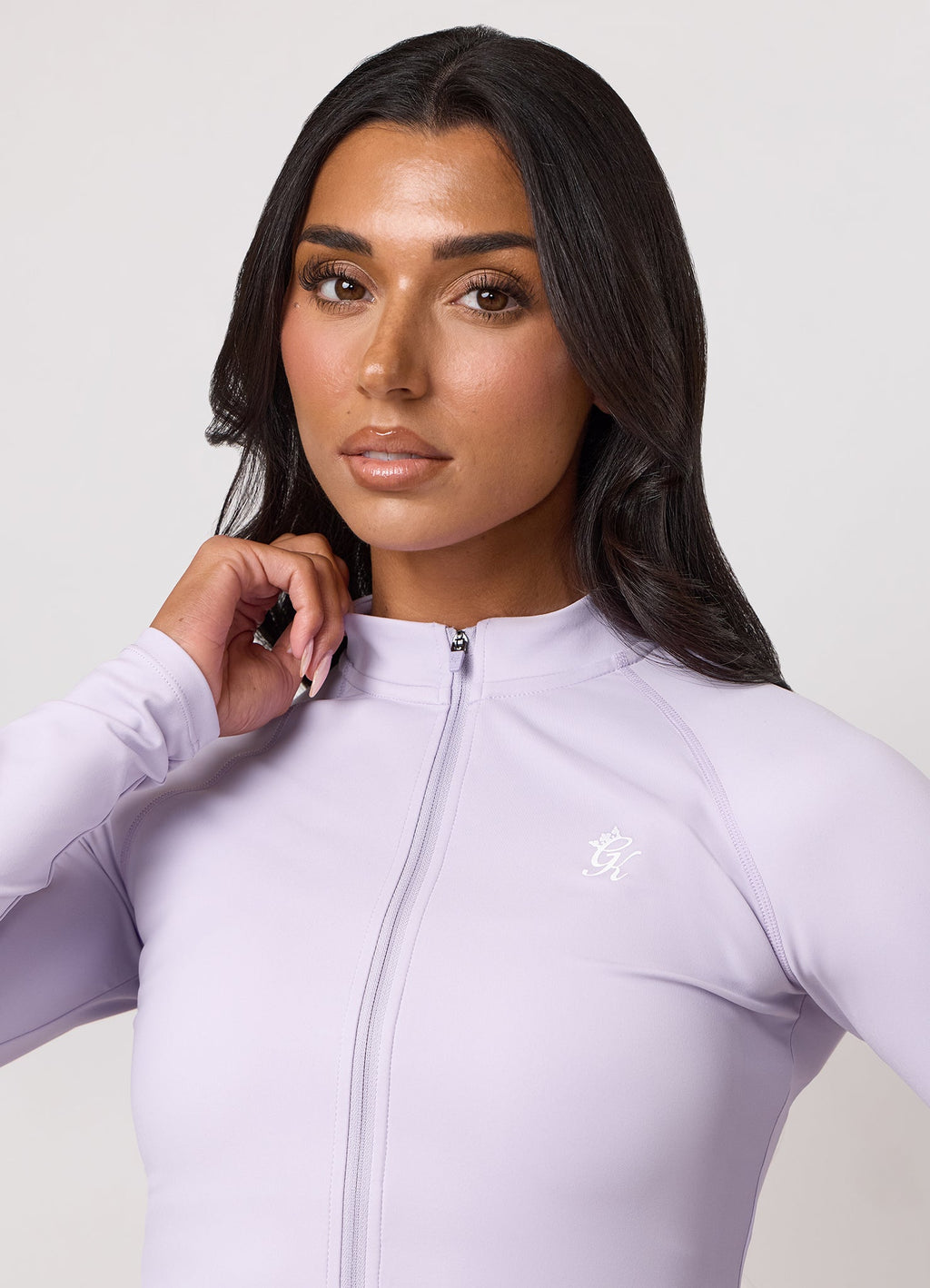 Gym King 365 Full Zip Funnel - Hyacinth
