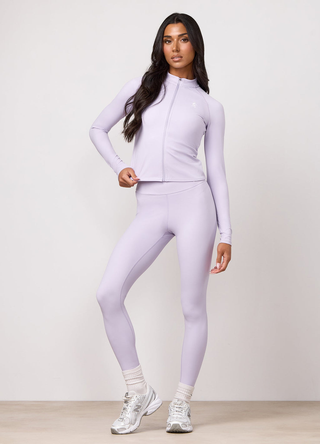 Gym King 365 Full Zip Funnel - Hyacinth
