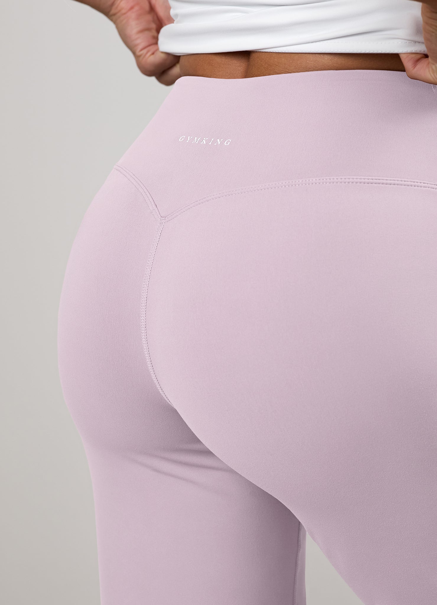 Gym King 365 Straight Leg Yoga Pant Regular - Muted Mauve