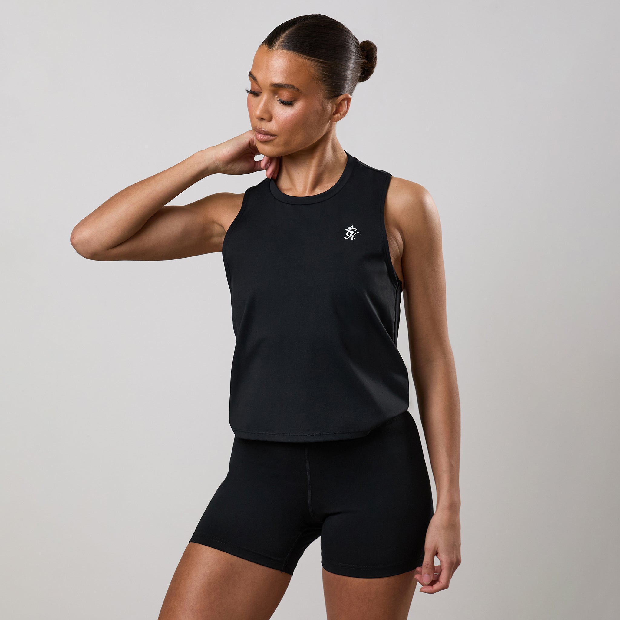 Gym King 365 Lightweight Vest - Black