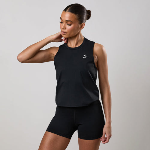 Gym King 365 Lightweight Vest - Black