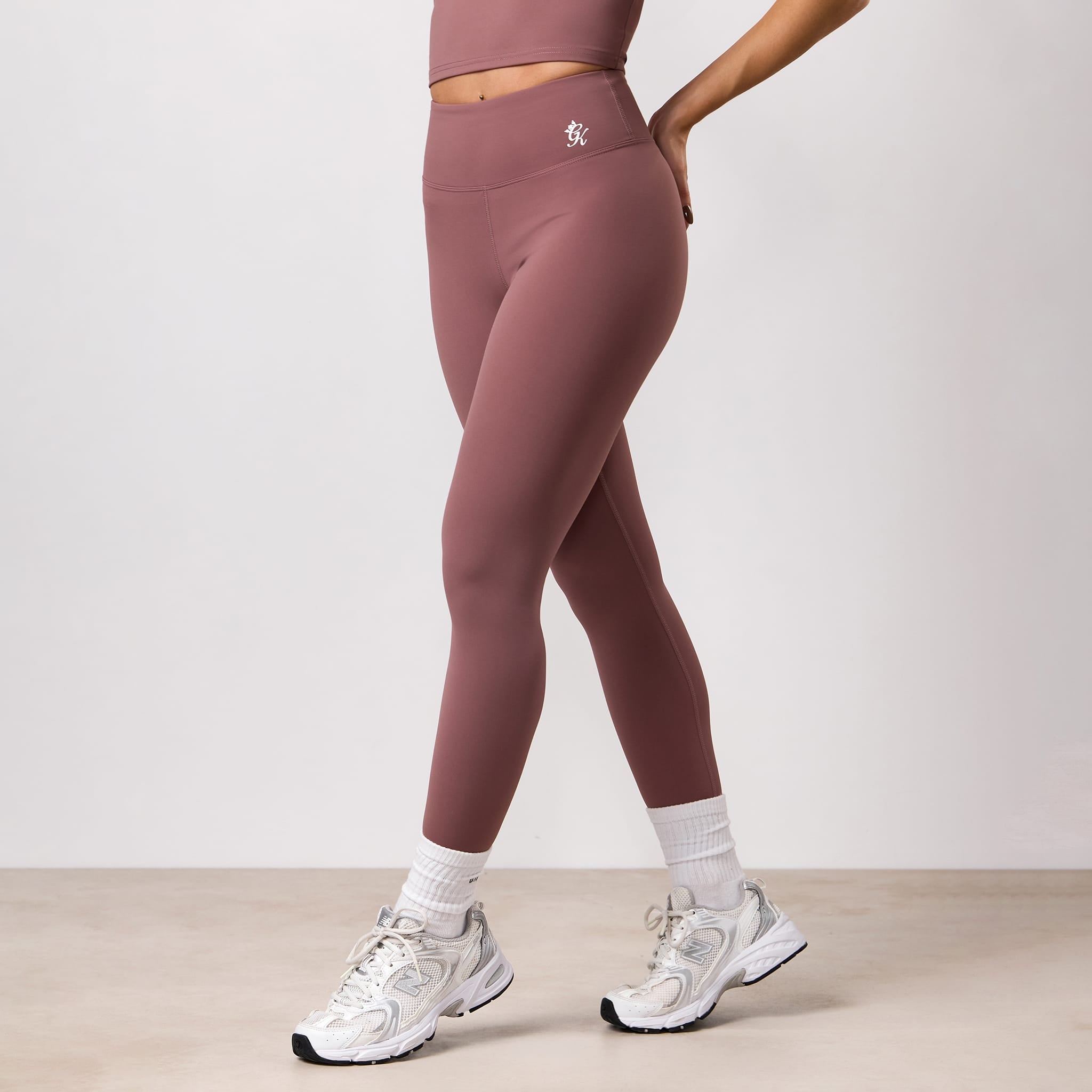 Gym King 365 Legging - Brown Plum