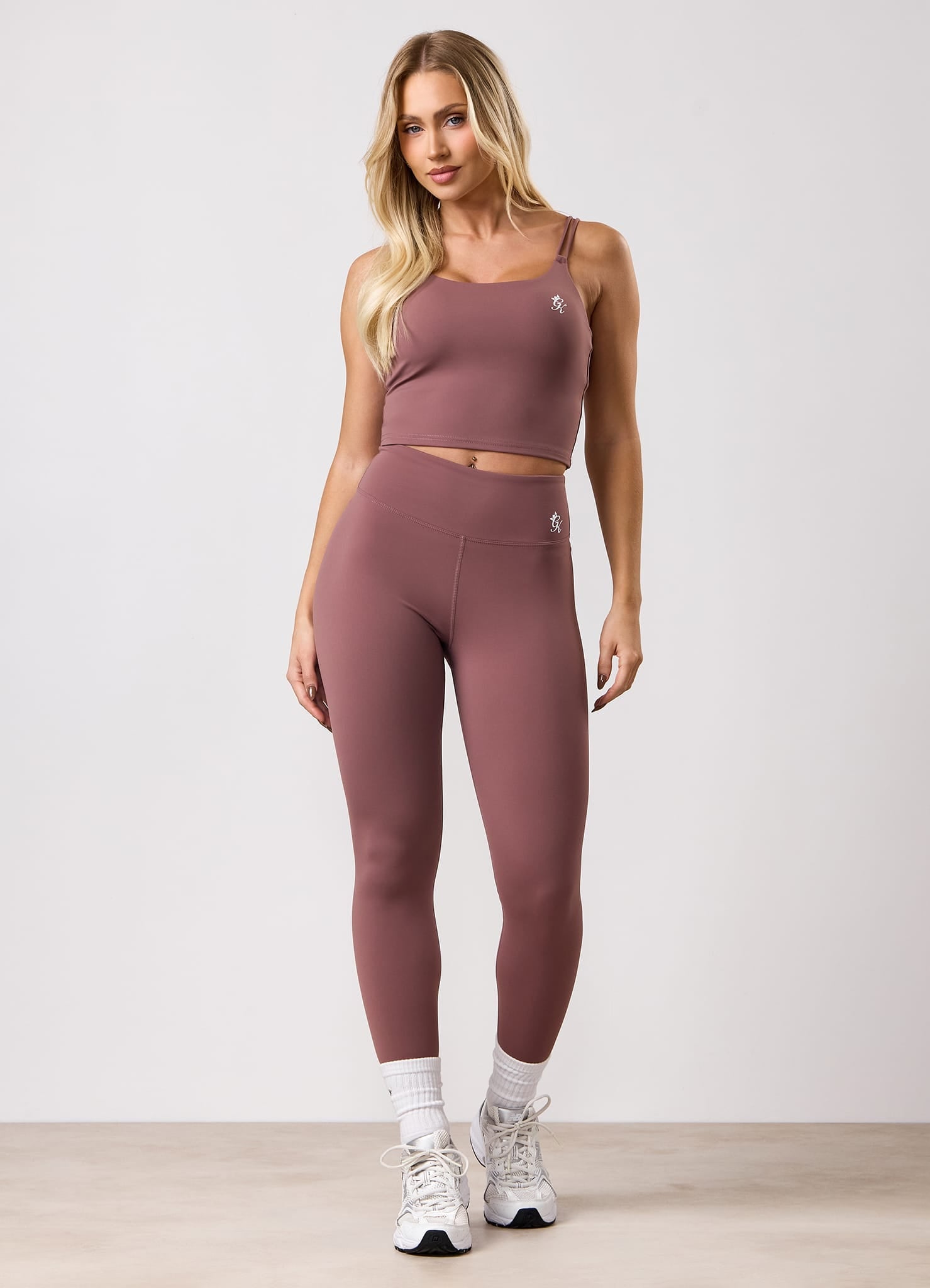 Gym King 365 Legging - Brown Plum