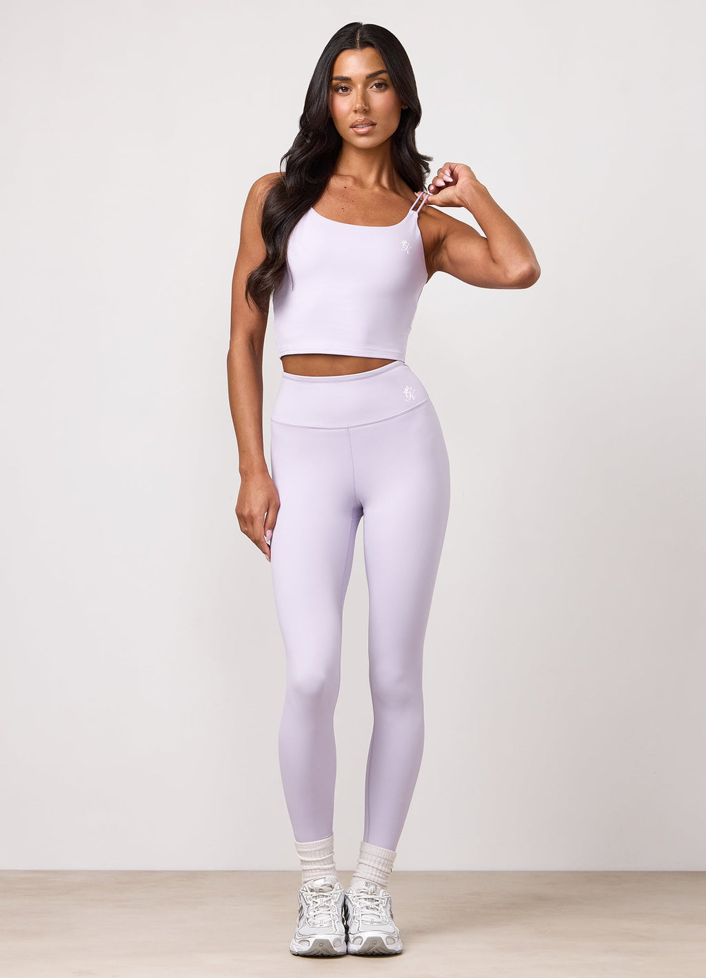 Gym King 365 Long Line Tank - Hyacinth
