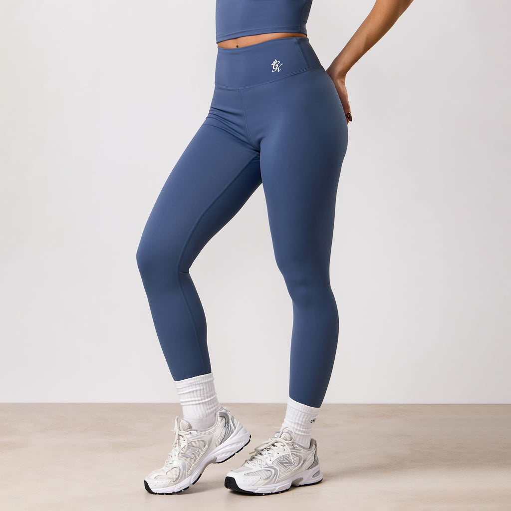 Gym King 365 Legging - Slate Blue