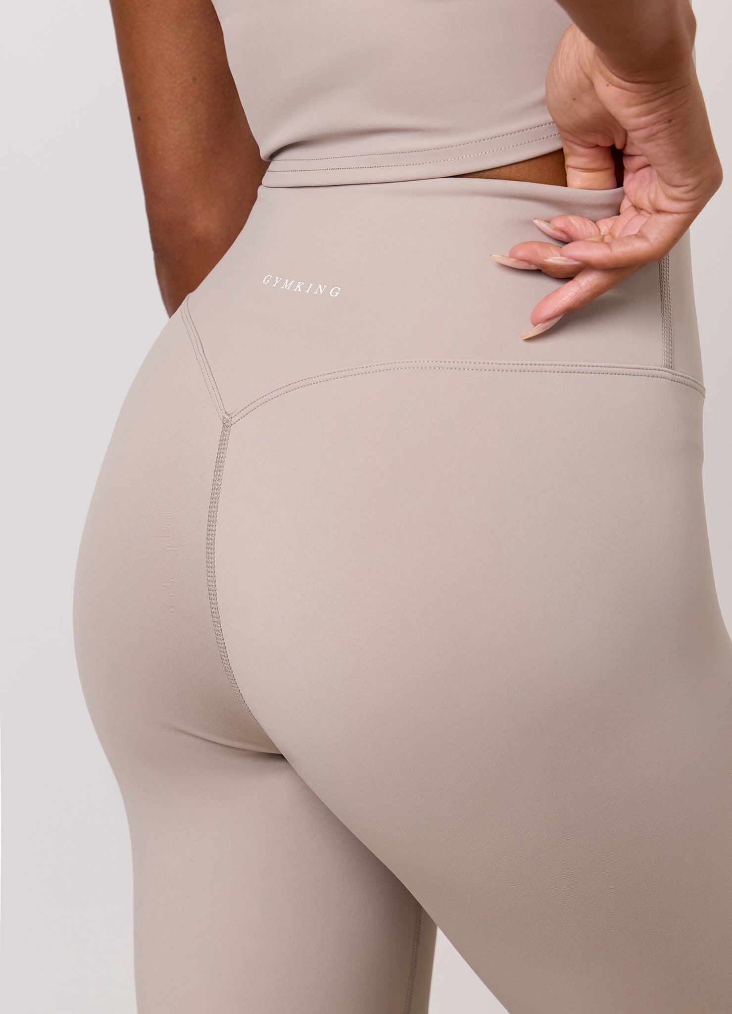 Gym King 365 Legging - Taupe