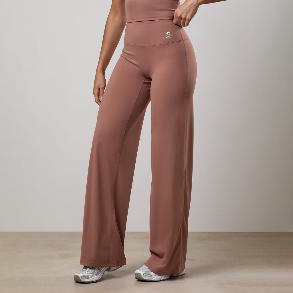 Gym King 365 Straight Leg Yoga Pant Petite - Pale Chestnut