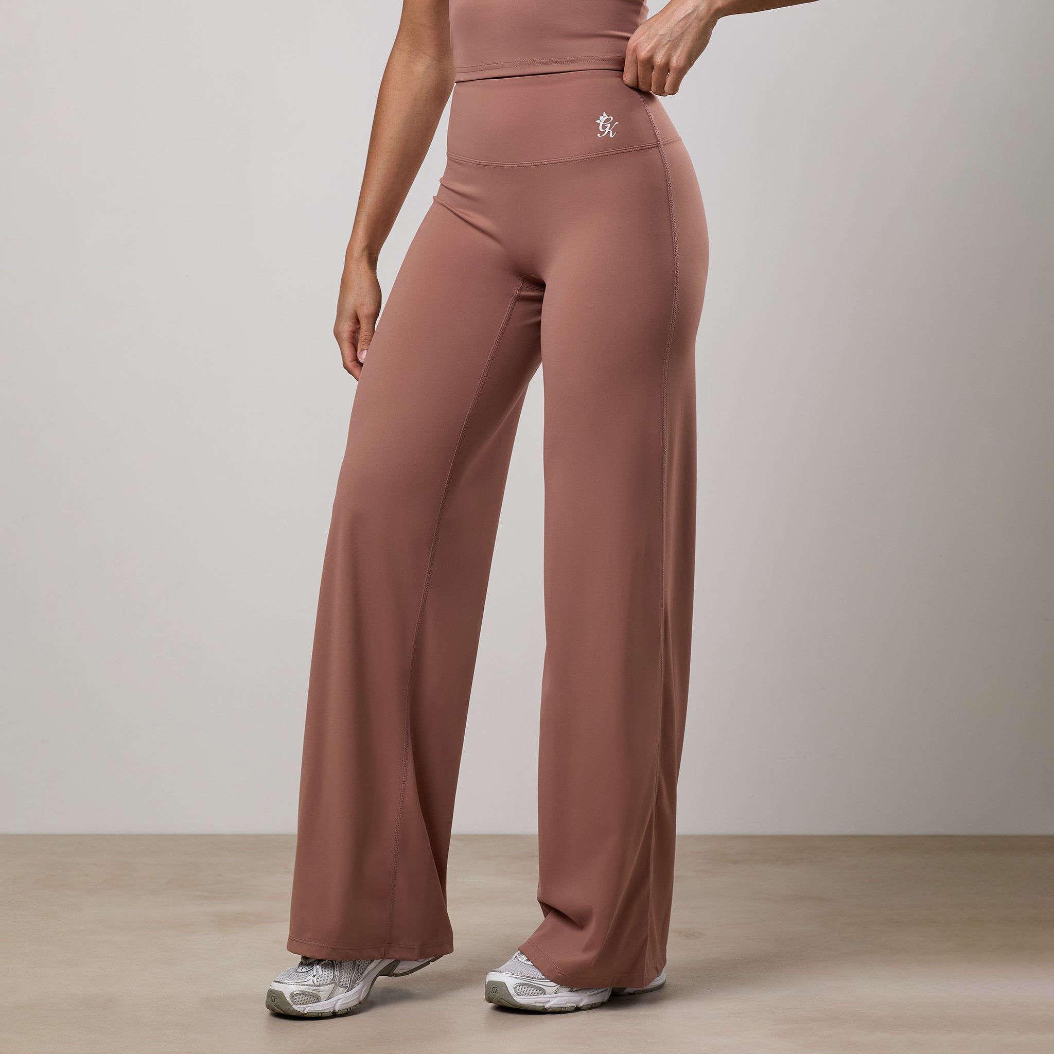 Gym King 365 Straight Leg Yoga Pant Regular - Pale Chestnut