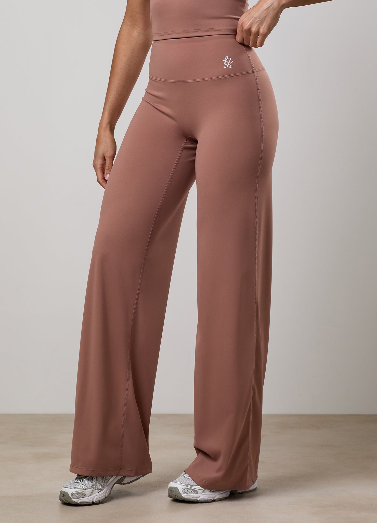 Gym King 365 Straight Leg Yoga Pant Petite - Pale Chestnut
