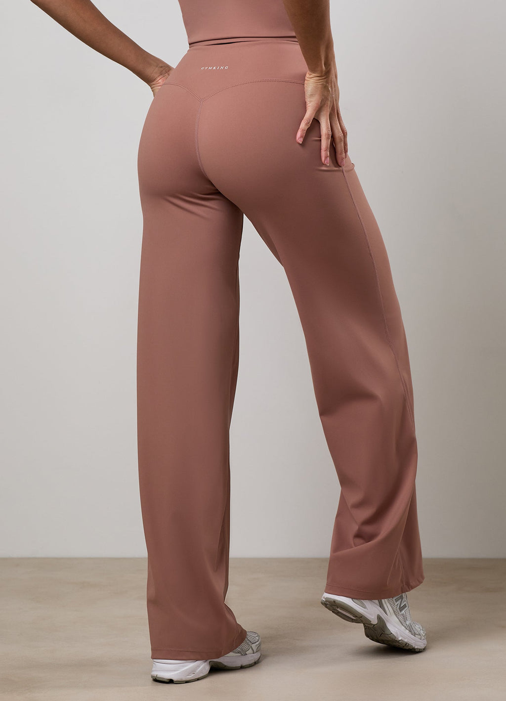 Gym King 365 Straight Leg Yoga Pant Petite - Pale Chestnut