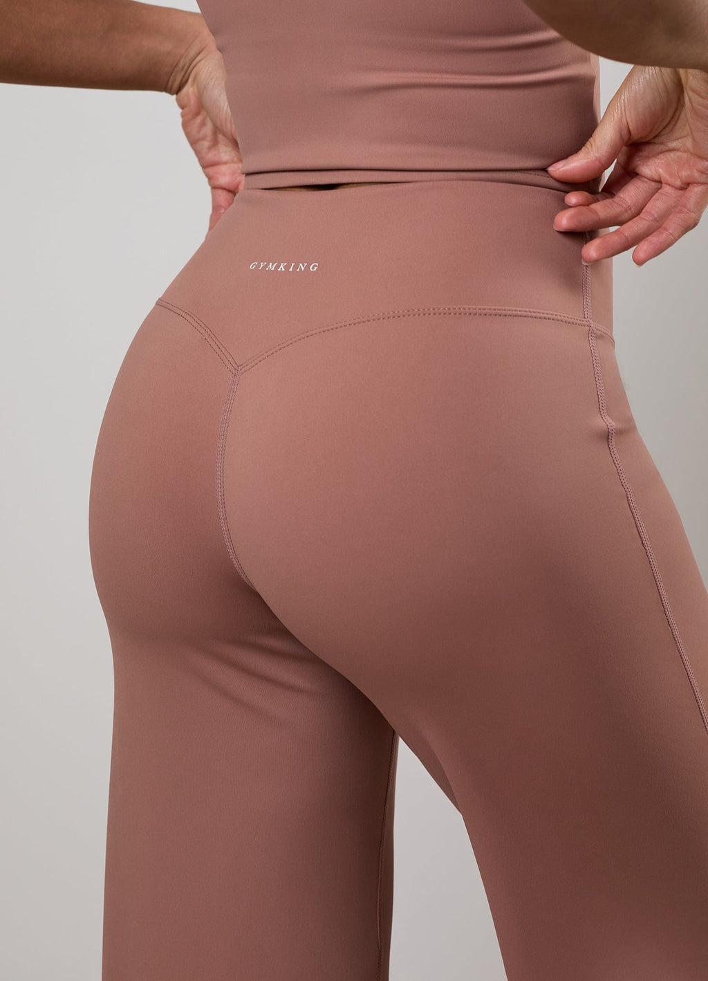 Gym King 365 Straight Leg Yoga Pant Petite - Pale Chestnut