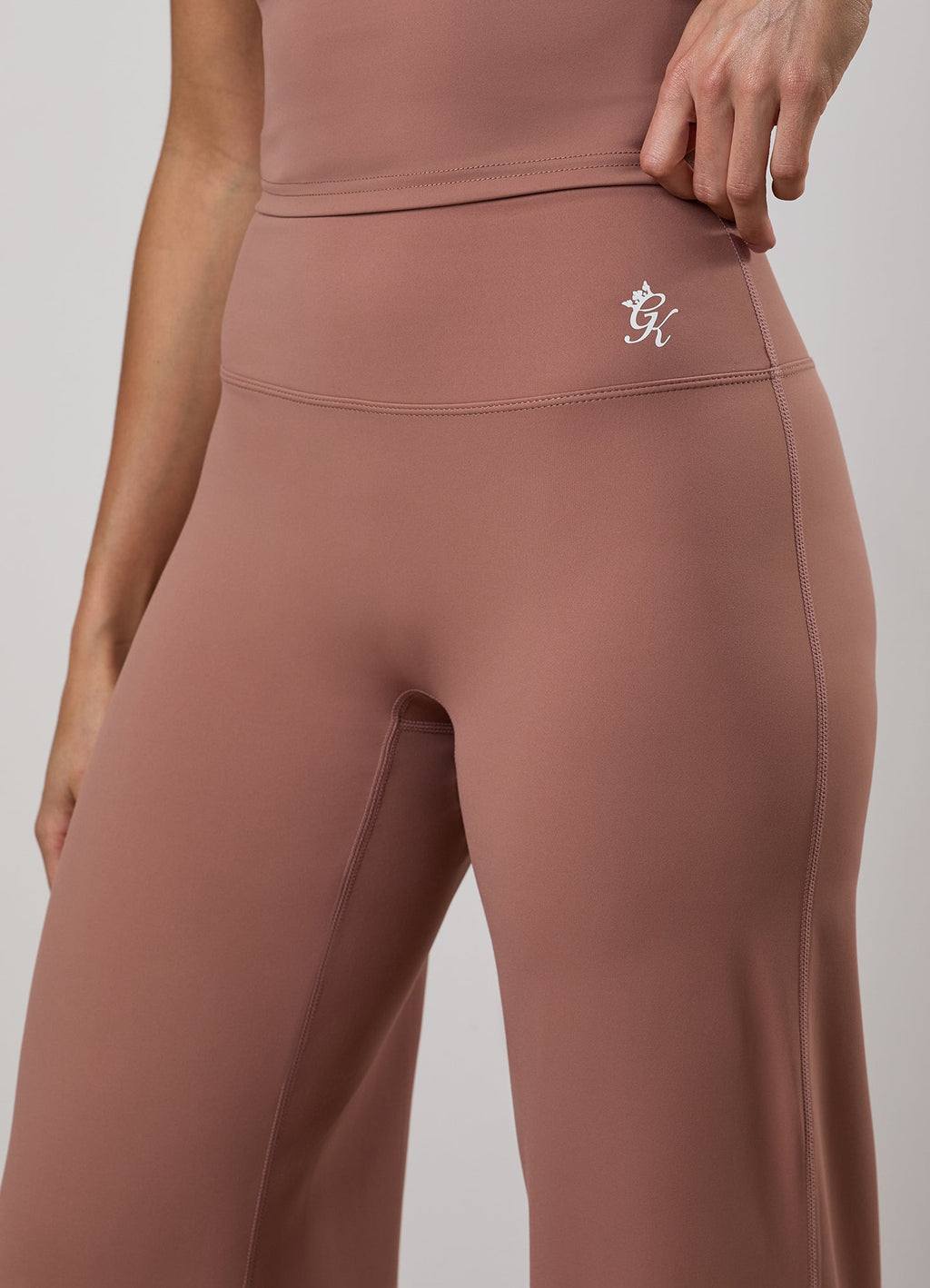Gym King 365 Straight Leg Yoga Pant Petite - Pale Chestnut