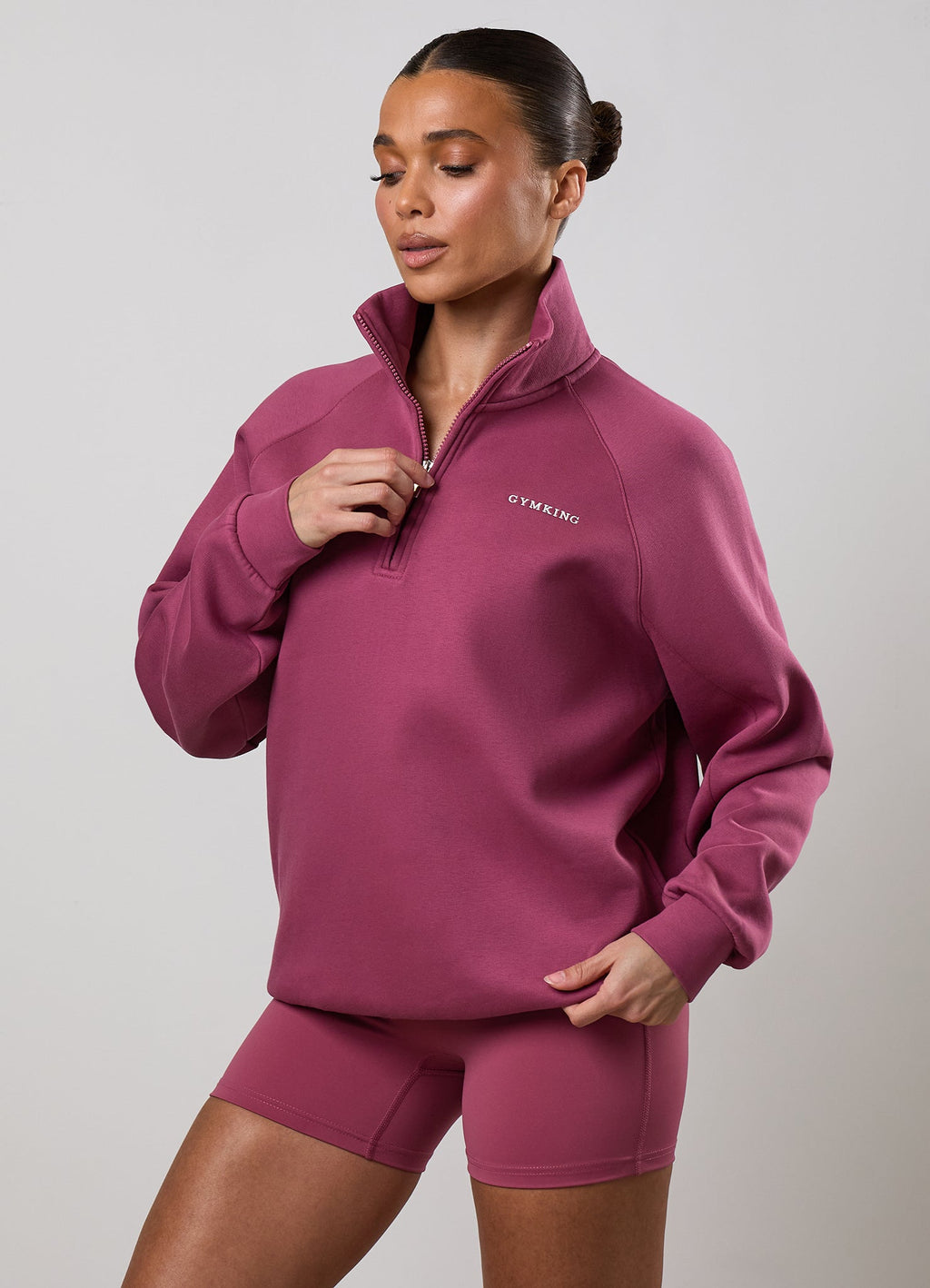 Gym King 365 Raglan Sleeve Funnel - Berry