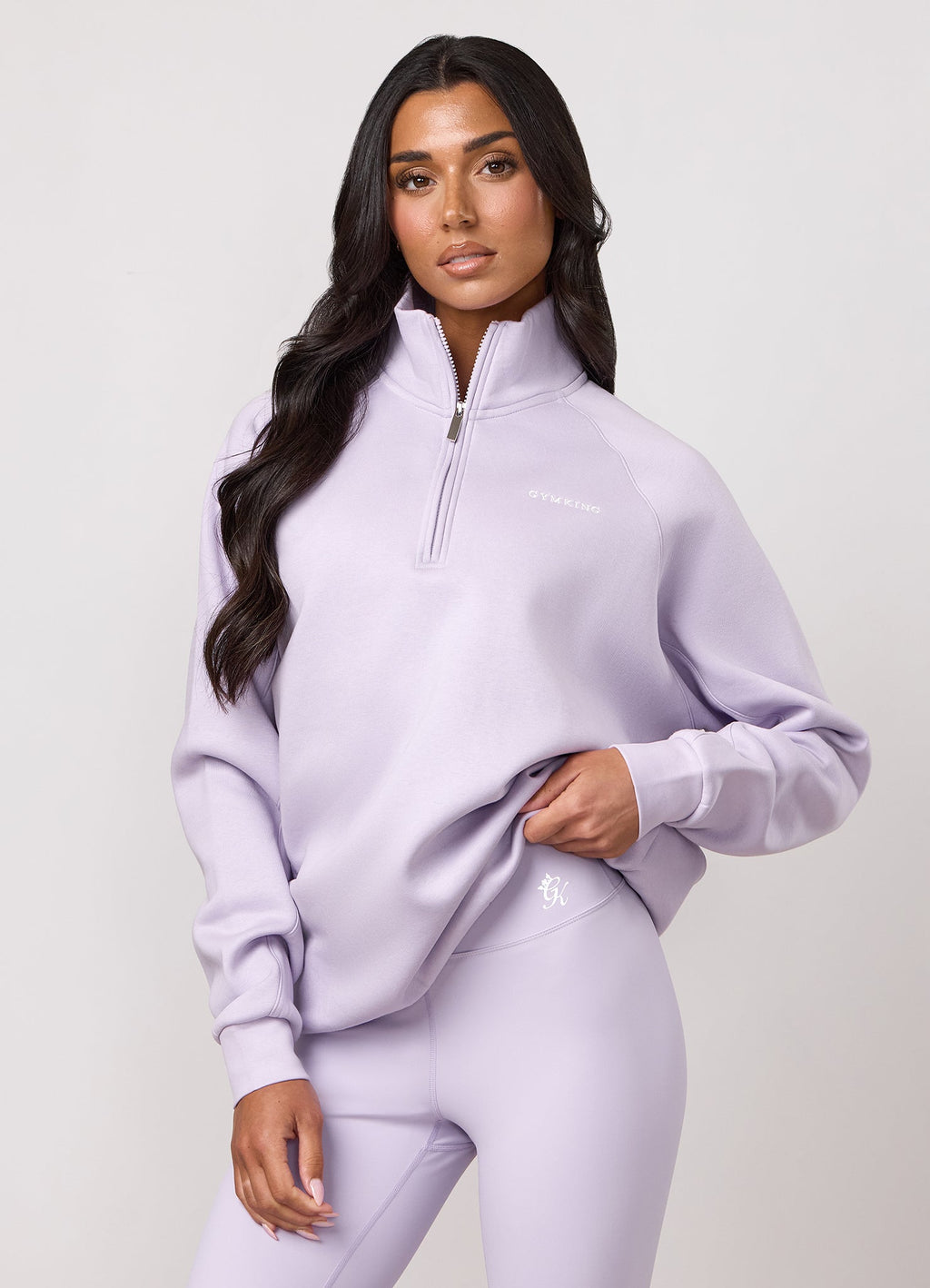 Gym King 365 Raglan Sleeve Funnel - Hyacinth