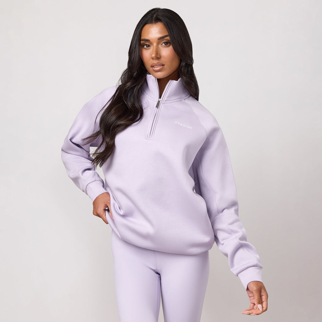 Gym King 365 Raglan Sleeve Funnel - Hyacinth