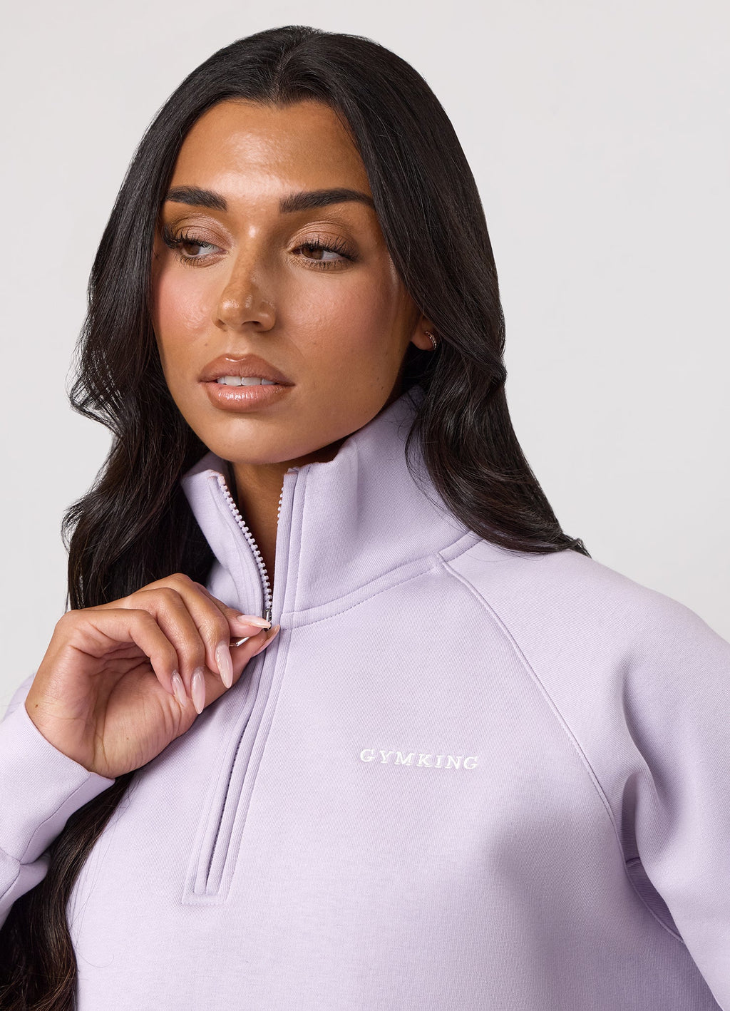 Gym King 365 Raglan Sleeve Funnel - Hyacinth