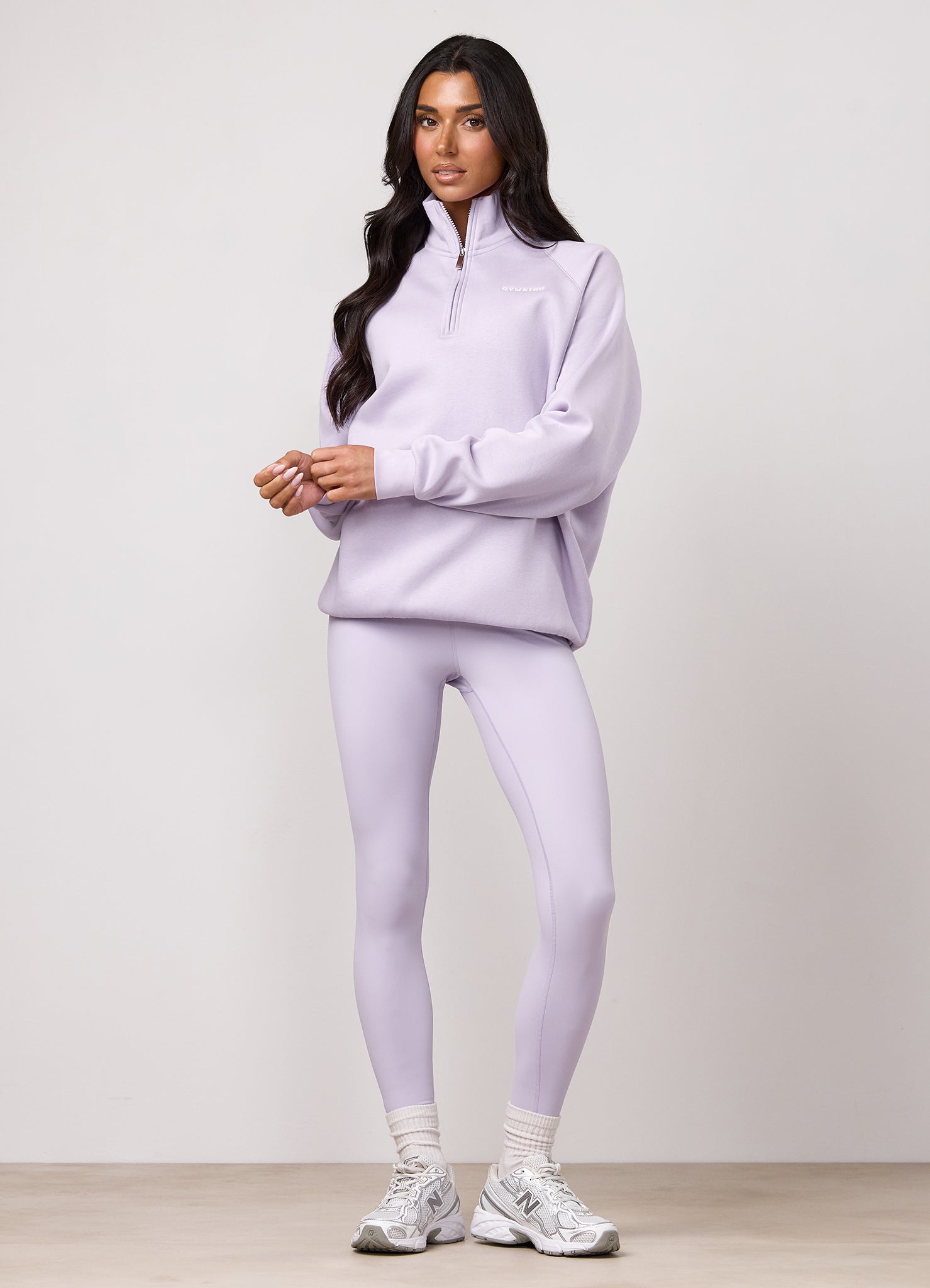 Gym King 365 Raglan Sleeve Funnel - Hyacinth