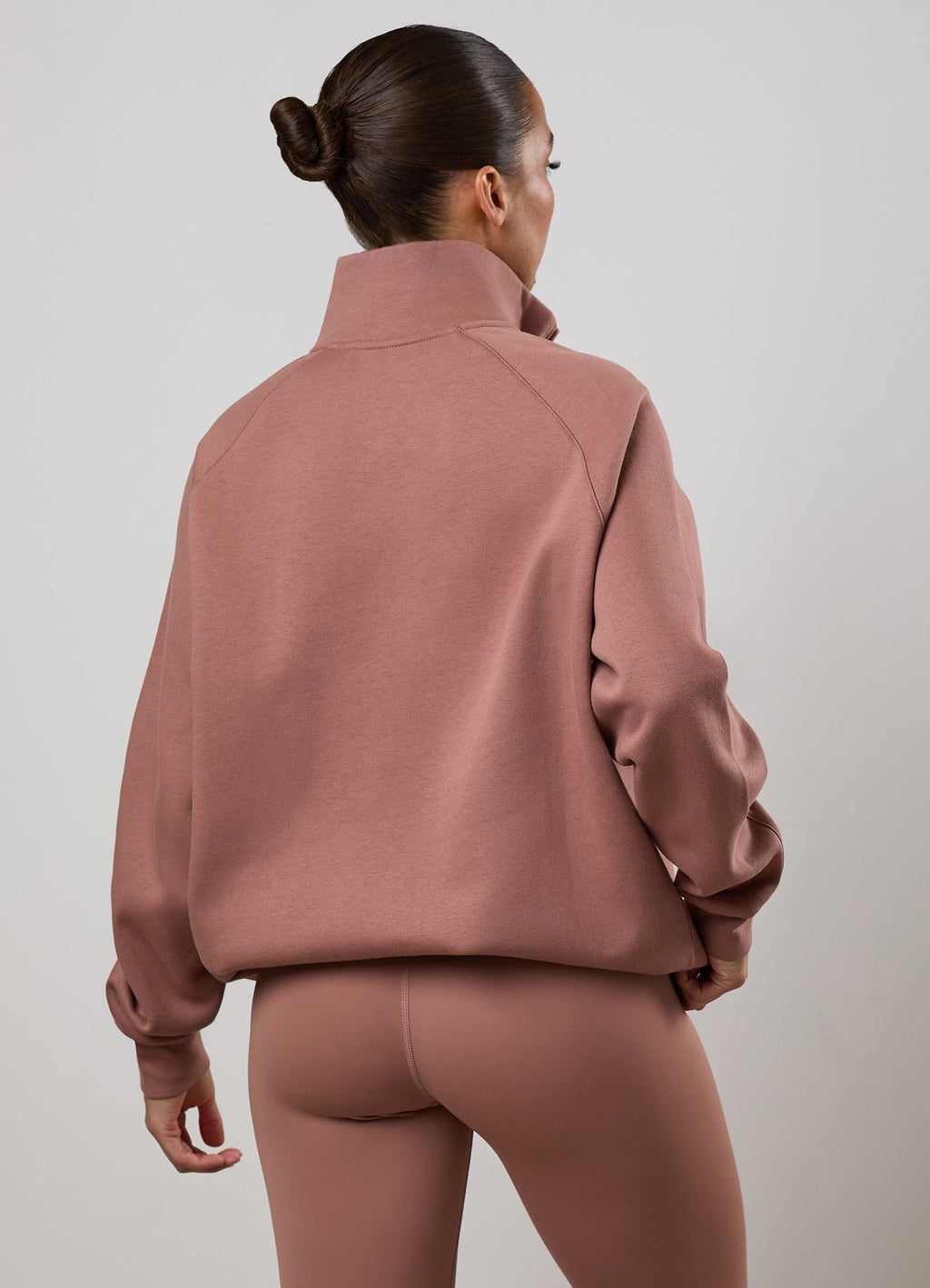 Gym King 365 Raglan Sleeve Funnel - Pale Chestnut