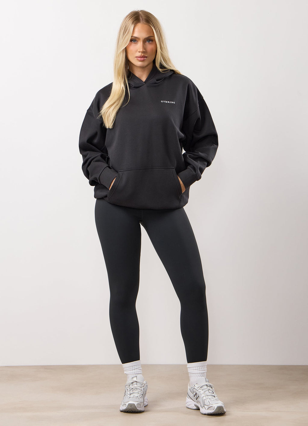 Gym King 365 Relaxed Fit Hoodie - Dark Pewter
