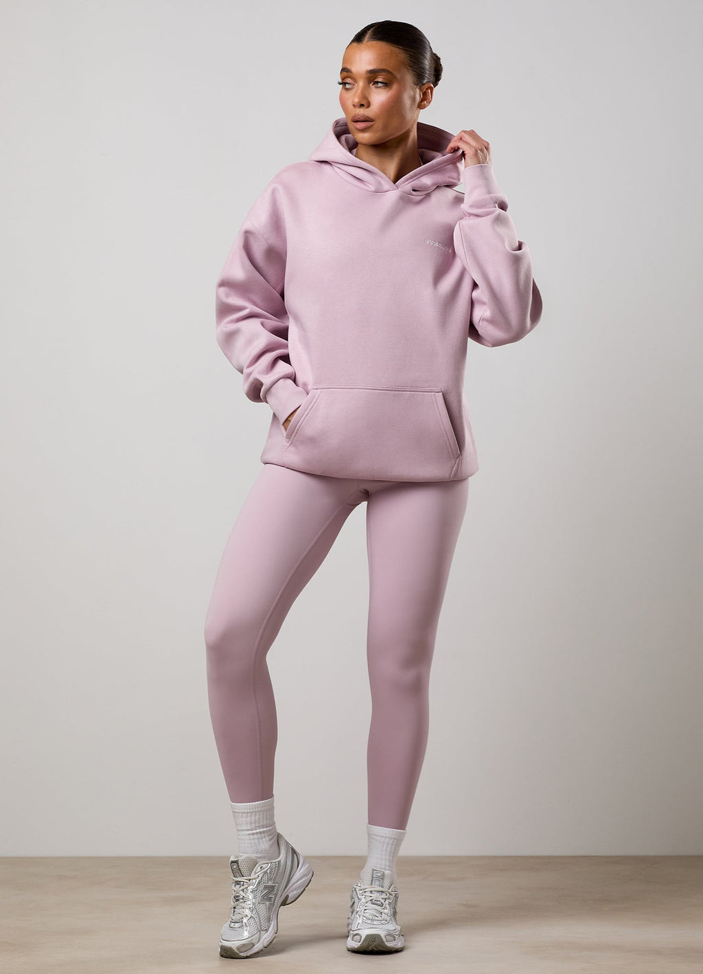 Gym King 365 Relaxed Fit Hoodie - Muted Mauve
