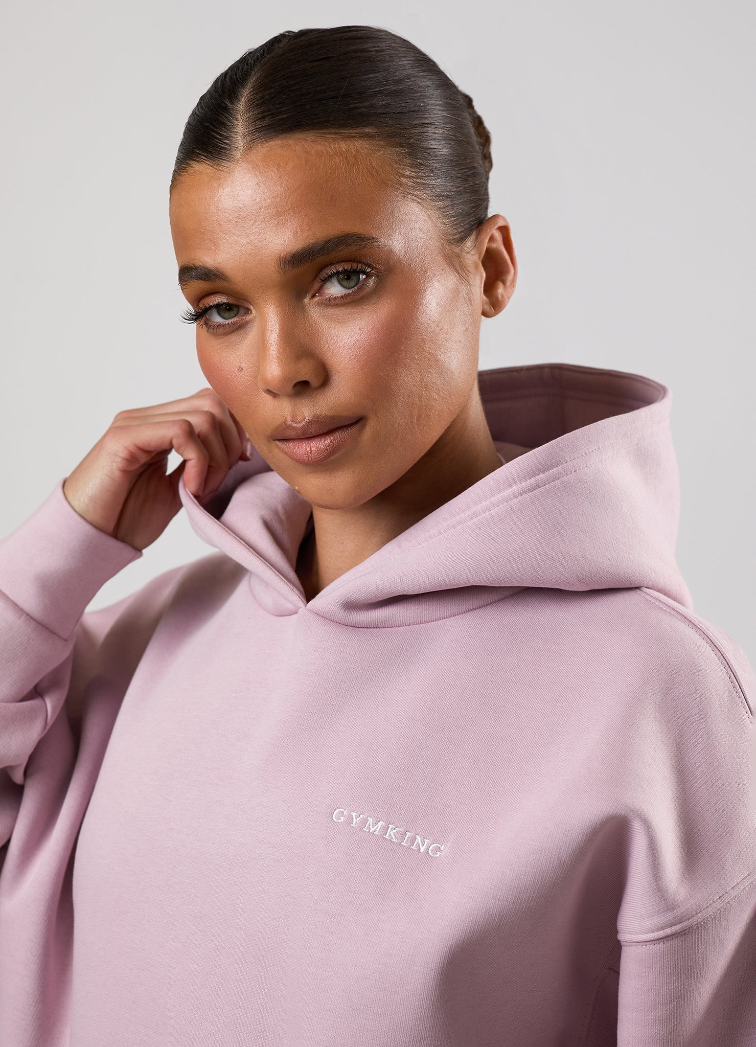 Gym King 365 Relaxed Fit Hoodie - Muted Mauve