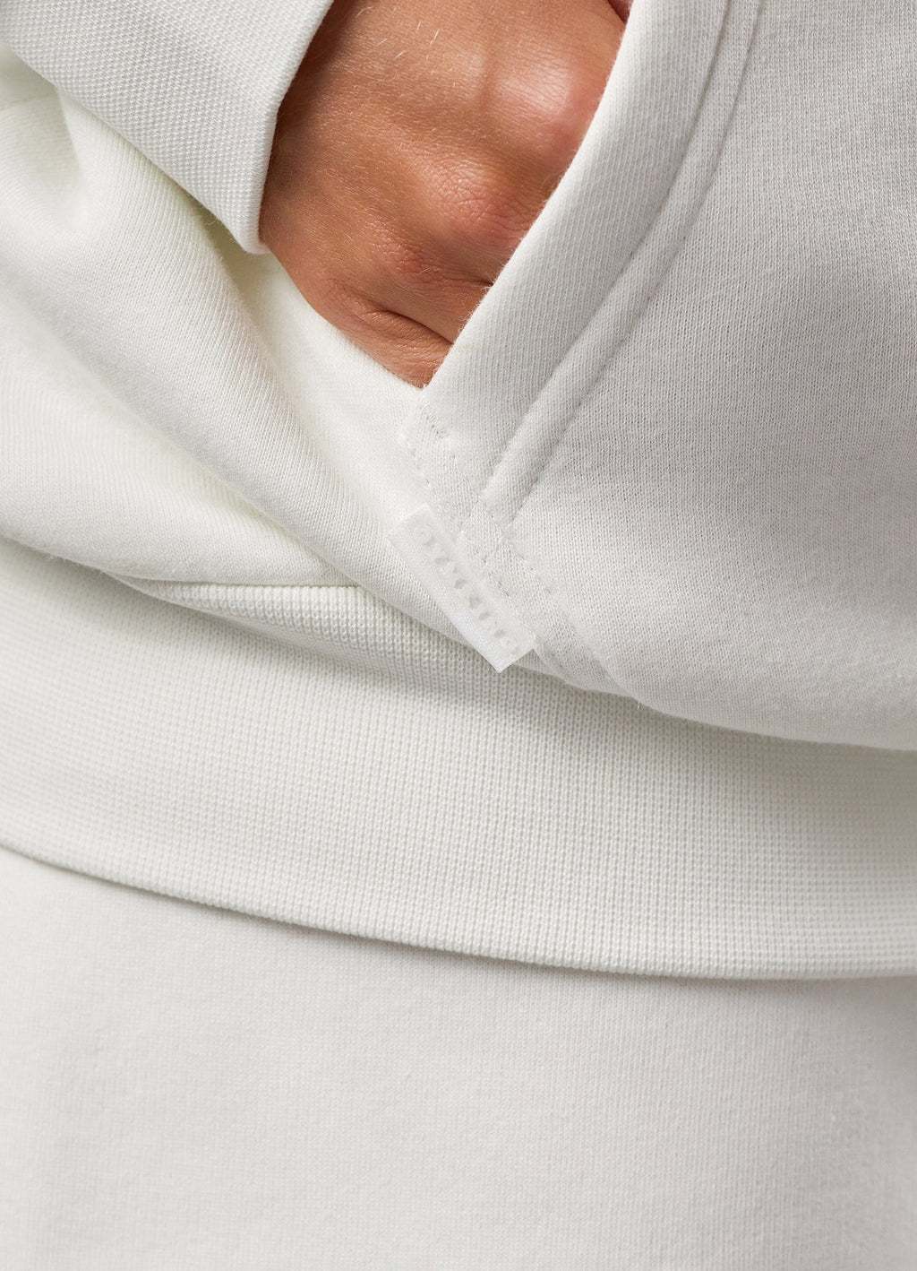 Gym King 365 Relaxed Fit Fleece Hoodie - Cream