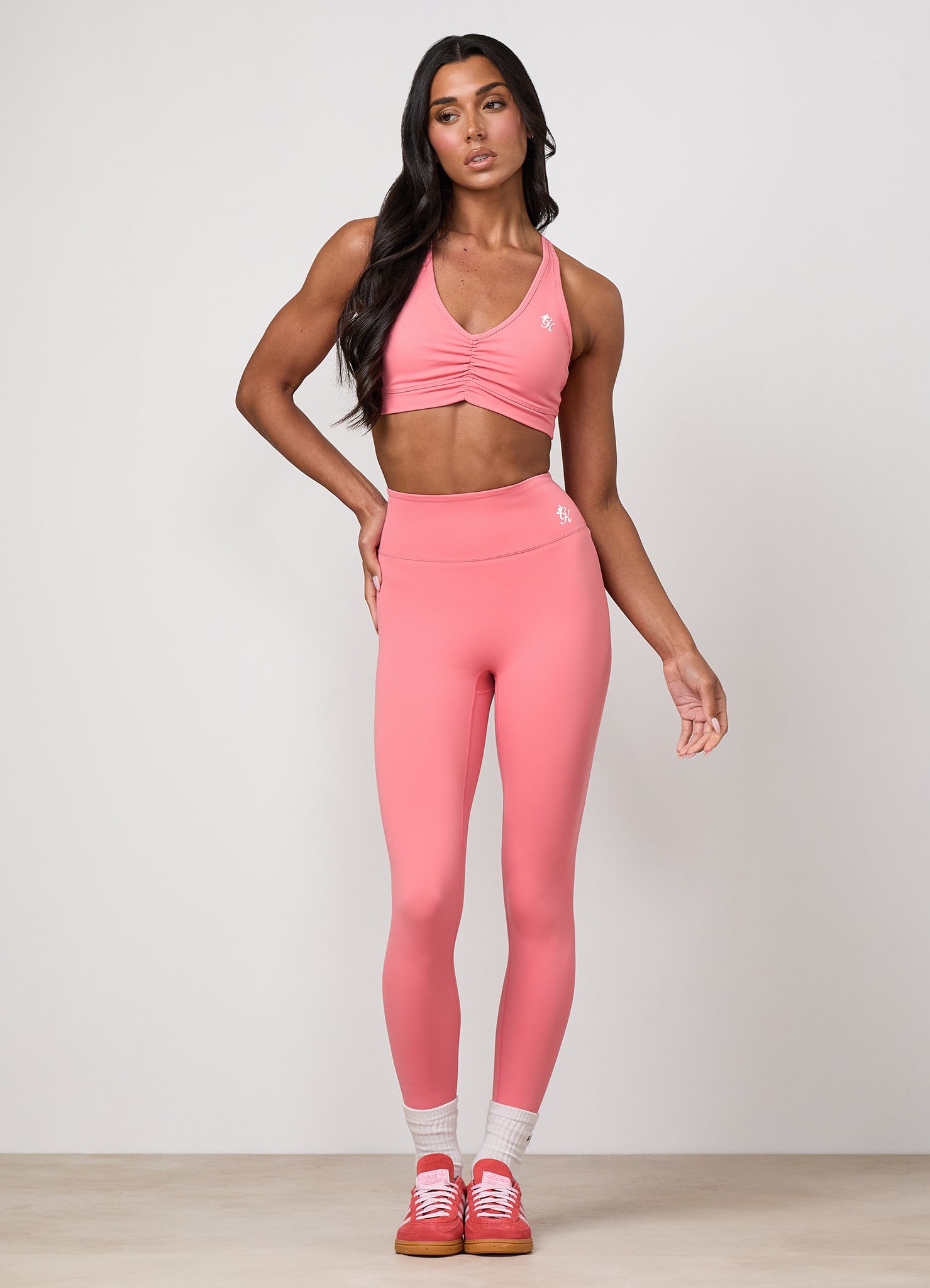 Gym King 365 Scrunch Legging - Coral Punch
