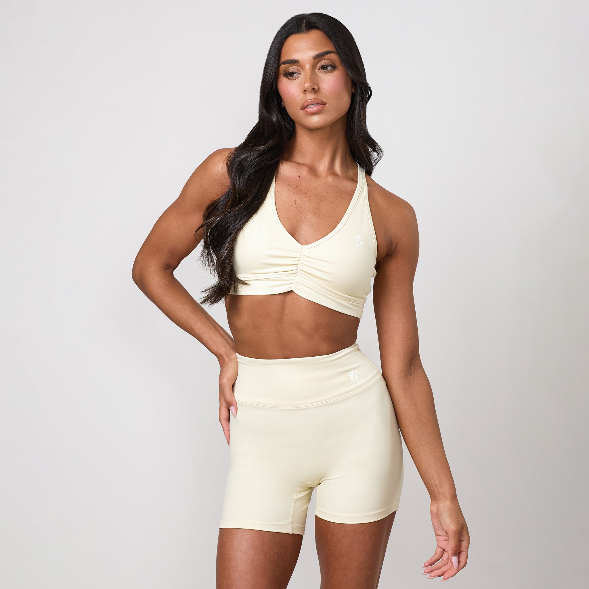 Gym King 365 Scrunch Bra - Buttermilk