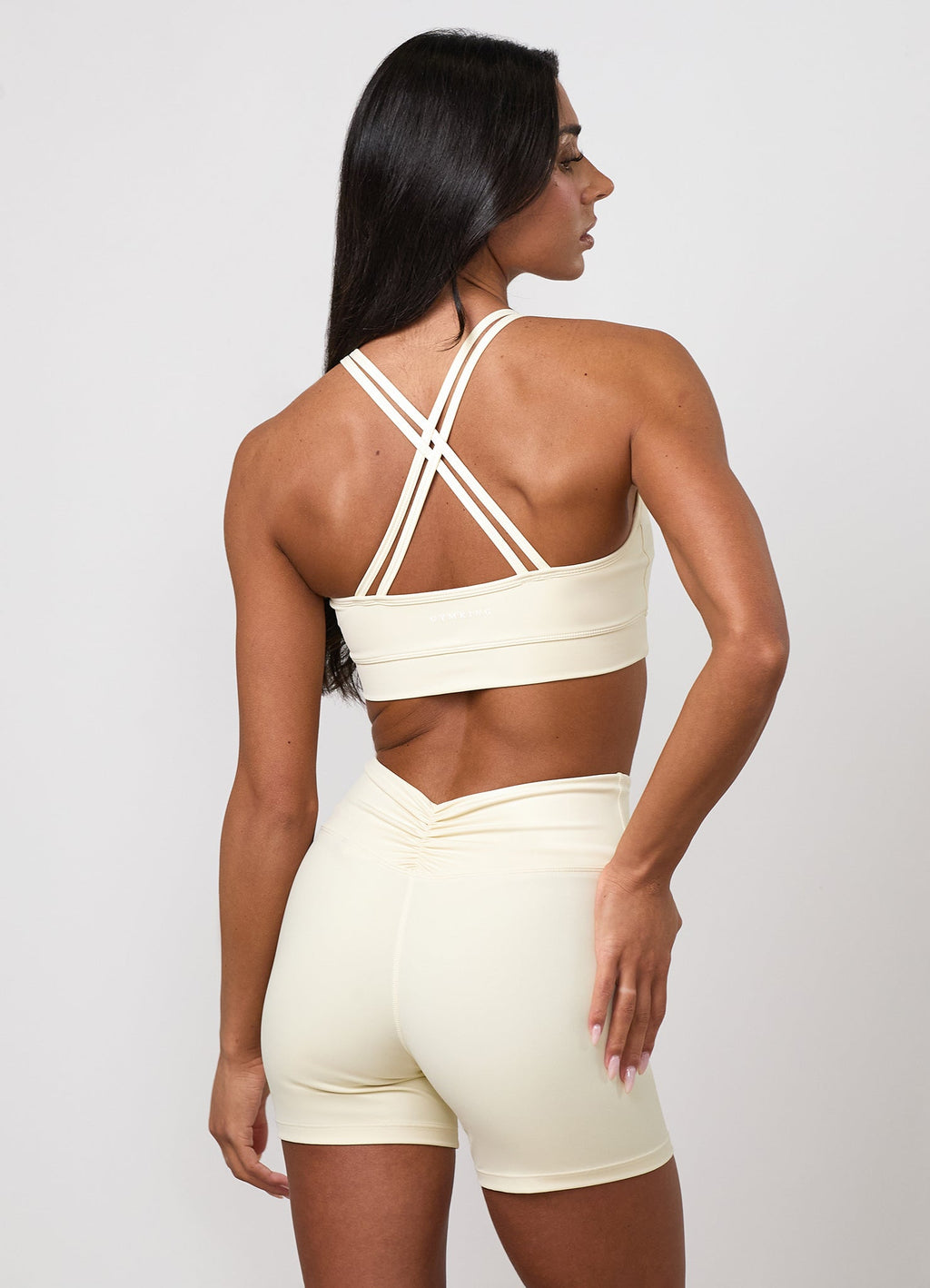 Gym King 365 Scrunch Bra - Buttermilk